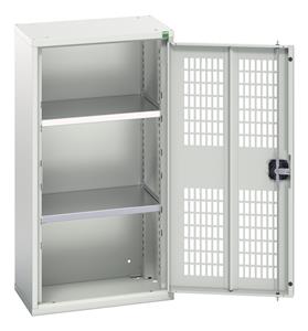 Bott Verso Ventilated door Tool Cupboards Cupboard with shelves Verso Vented Door Cupboard 525x350x1000H MD 2 Shelves